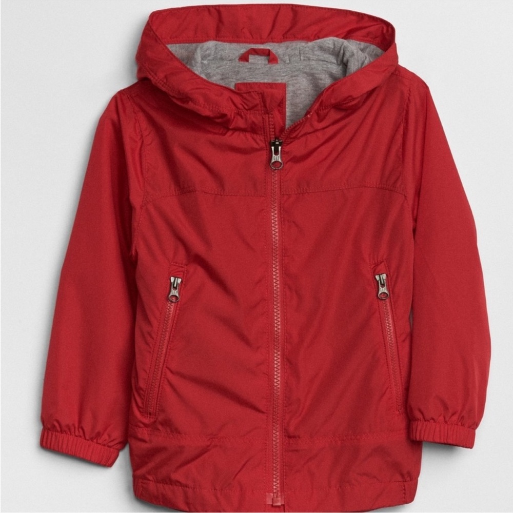 babyGap Jersey-Lined Windbreaker